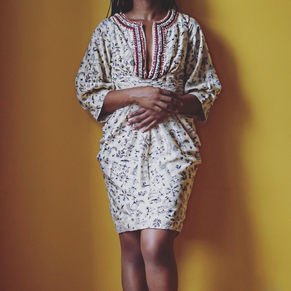 Anthropologie Let Me Be Dress