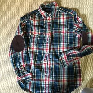 Boys Ralph Lauren button up flannel shirt (10/12)