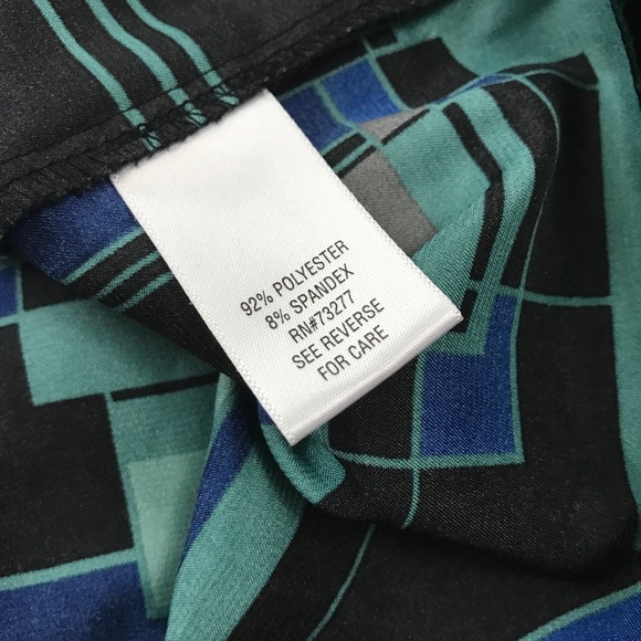 Apt. 9 Square Neck Faux Silk Short Sleeve Top - Picture 9 of 9