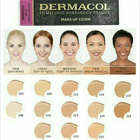 Dermacol Make-up cover samples Authentic 3 pack - Picture 2 of 3