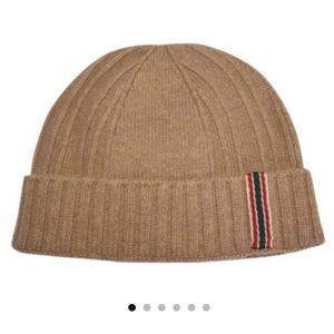 GUCCI cashmere beanie ski hat size L