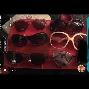Assorted sunglasses