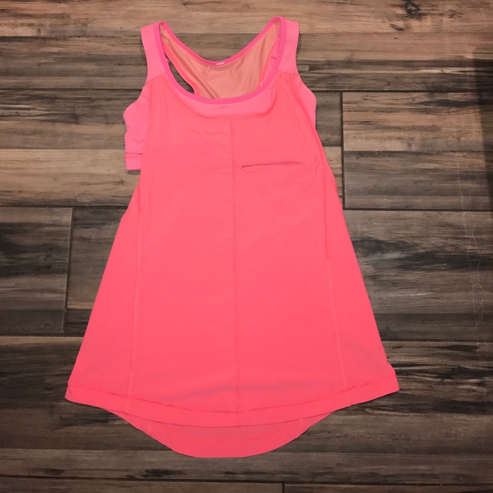 Lululemon Running tank with built in sports bra