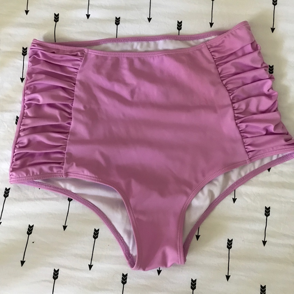 New Kortni Jeane High Waisted Swimsuit Bottoms