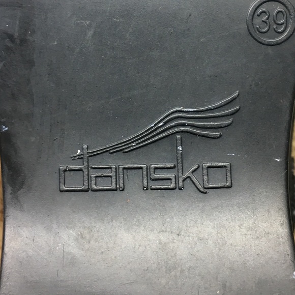 DANSKO Women's Shoes Clogs Black Sz 39 8.5-9 - Picture 8 of 8