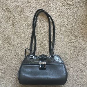 Brighton Black Leather handbag