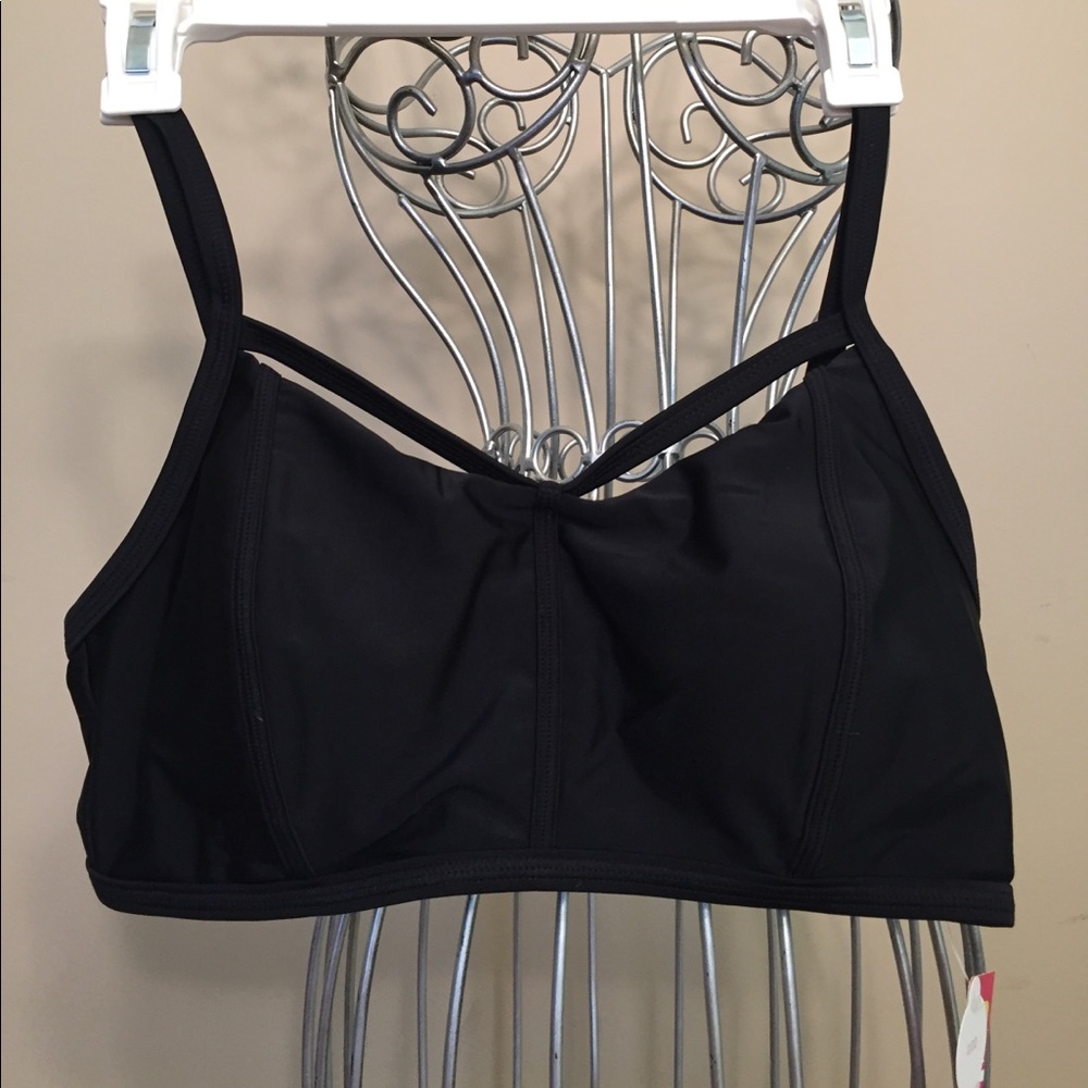 Xhilaration Black Bikini Top D/DD