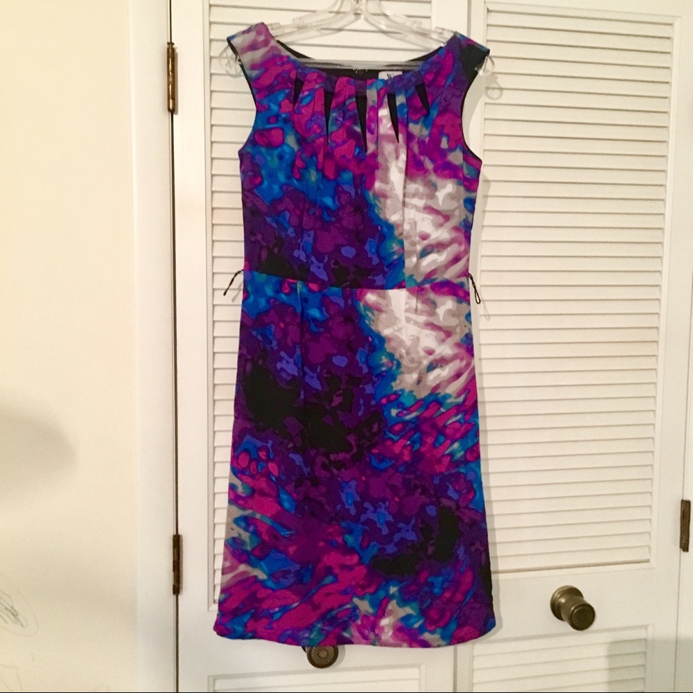Worthington Cut Out Neckline Dress