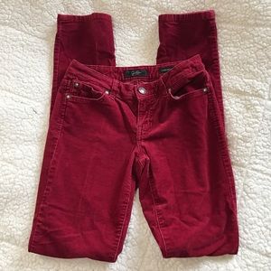 Jessica Simpson Red Corduroy Pants