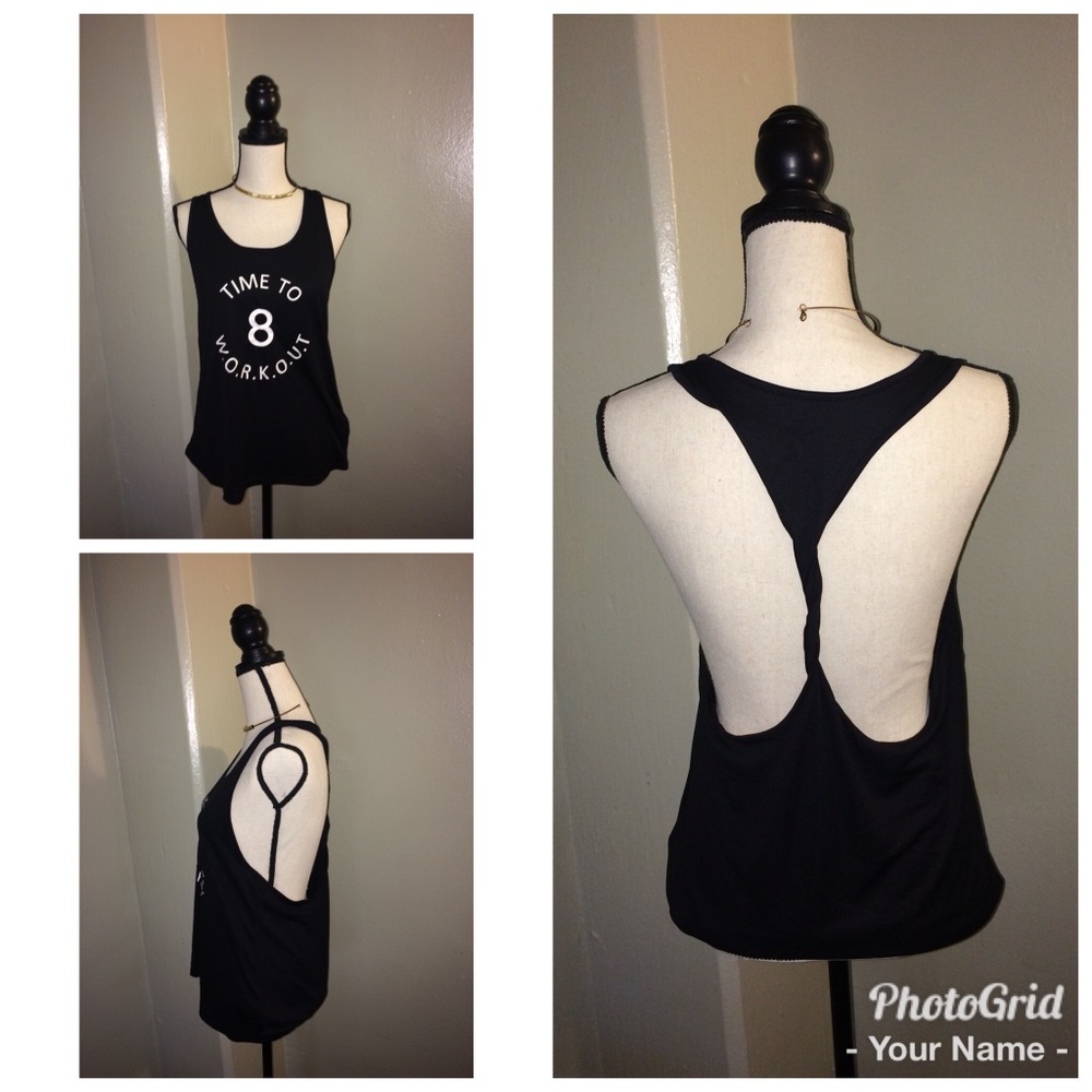 H&M sport Tank cross back