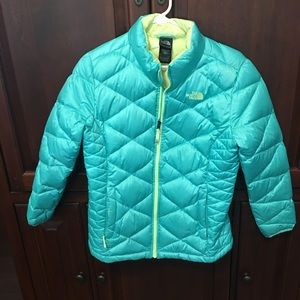 North face teen puffer