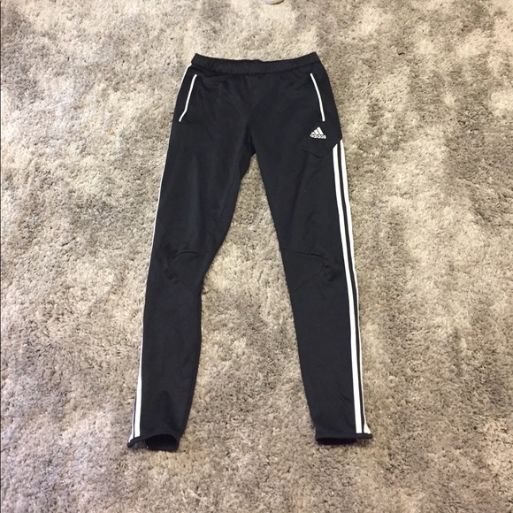 adidas Pants - adidas soccer pants-black