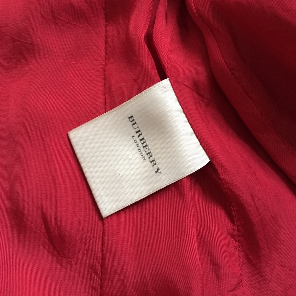 💝Sale💝Burberry suede leather Trench coat - Picture 2 of 8