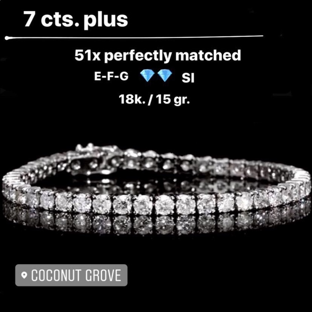 7ct. Diamond Tennis Bracelet