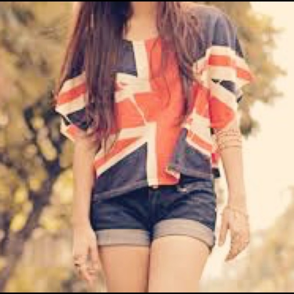 United Kingdom flag shirt