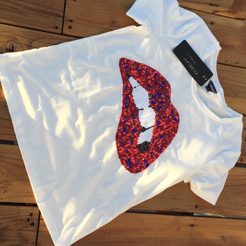 Rocky Horror Sequin Lips