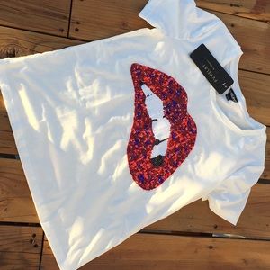 Rocky Horror Sequin Lips