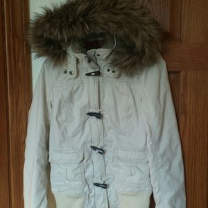 Abercrombie &Fitch Twill Bomber Jacket