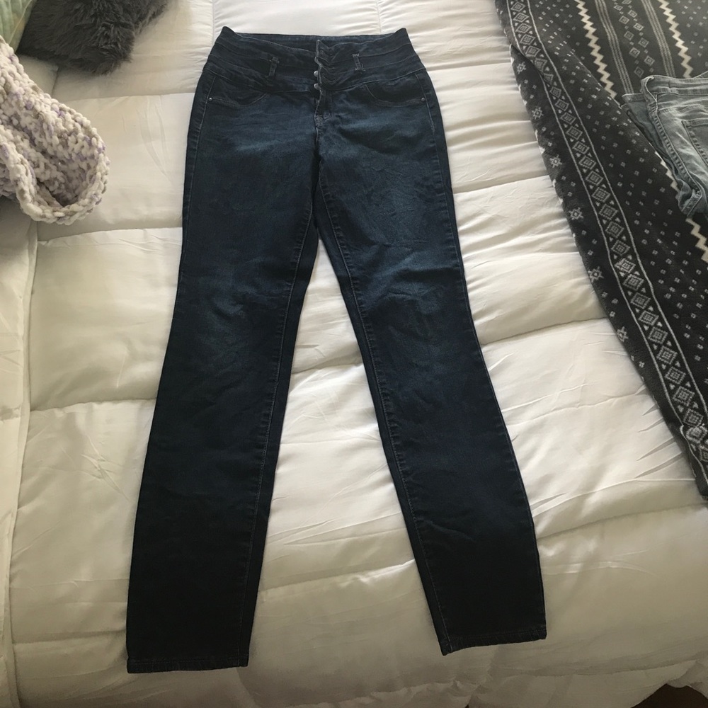 Charlotte Russe High Waisted Skinny Jeans Size 6