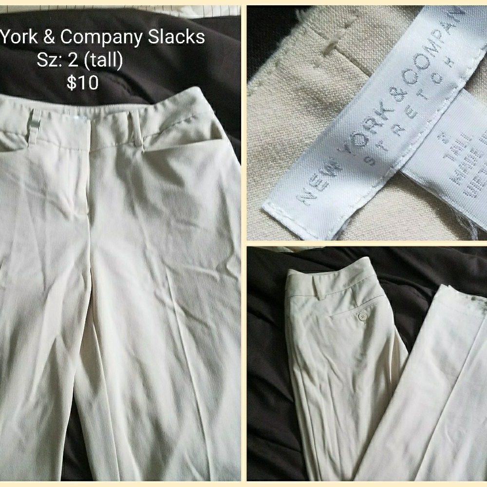 New York and Company Dress Slacks [donated]