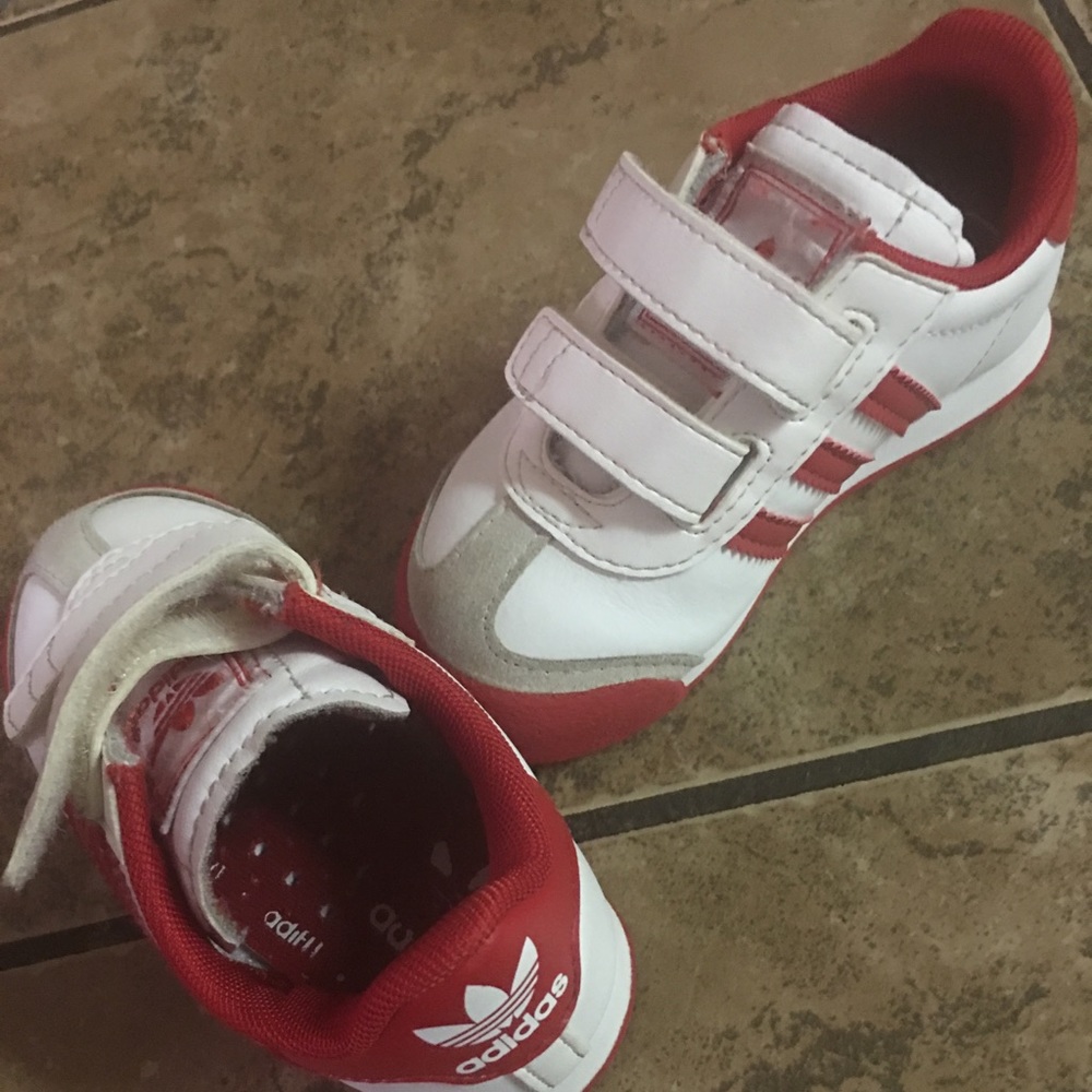 Baby boy’s adidas shoes