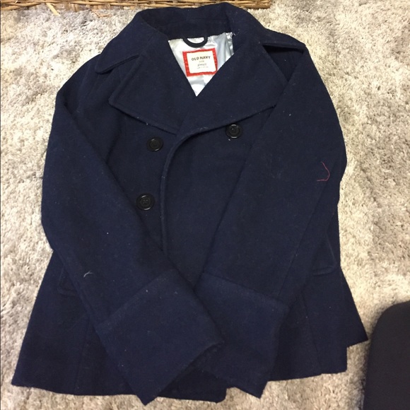 Old Navy Jackets & Blazers - navy peacoat