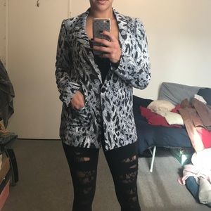 ❤️ CHEETAH PRINT BLAZER