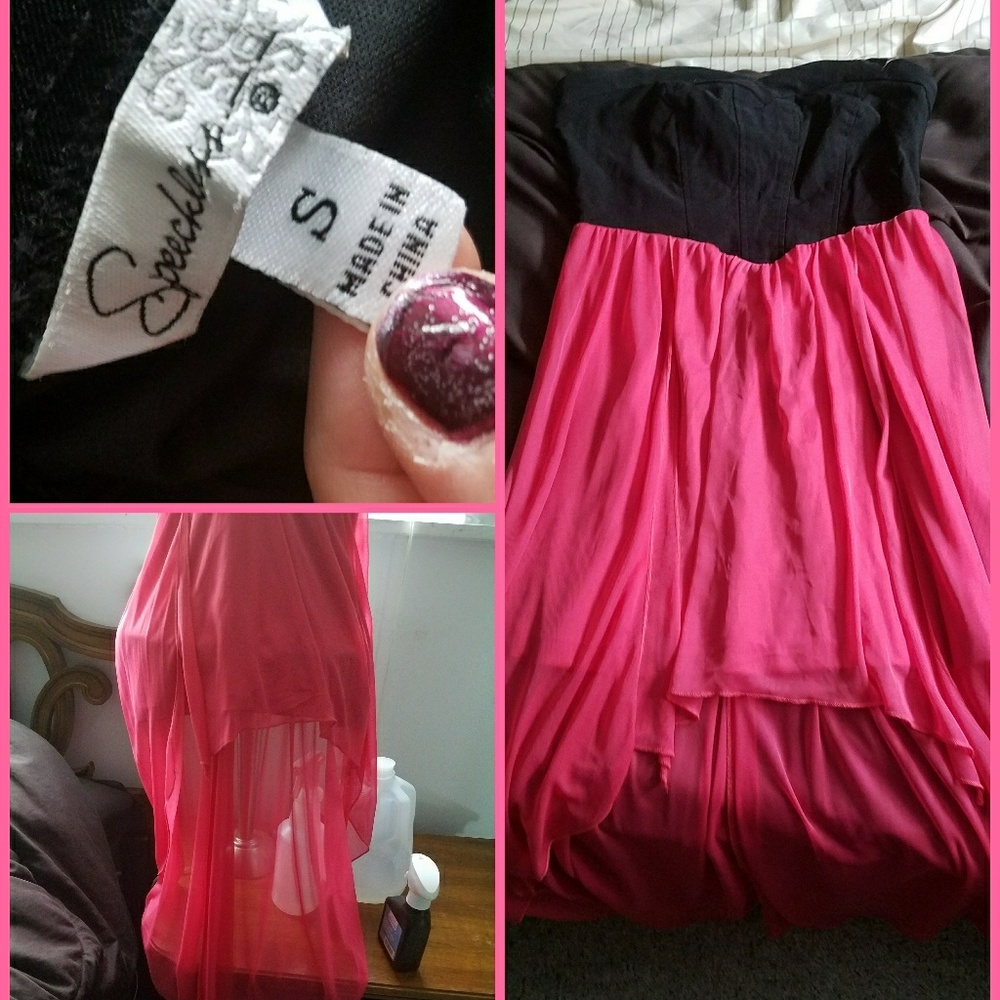 hi-low strapless summer dress [donated]