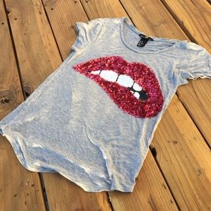 Rocky Horror Sequin Lips