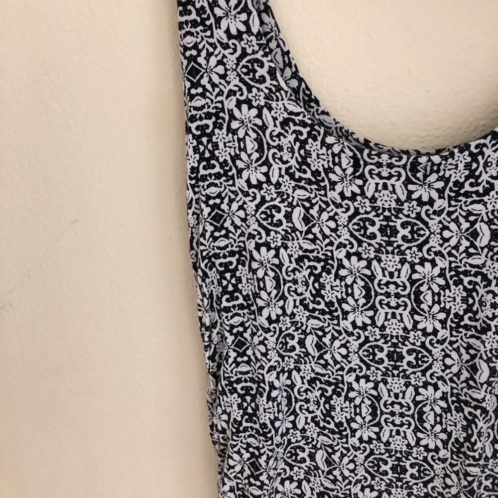 Maternity long tunic tank