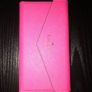Kate Spade Phone Wallet Case wristlet iPhone 6/7