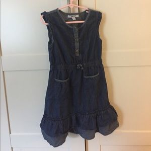 DKNY Girls denim dress size 6