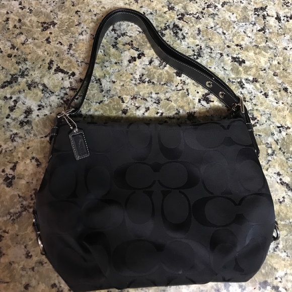 Authentic Black Coach Bag - Picture 4 of 8