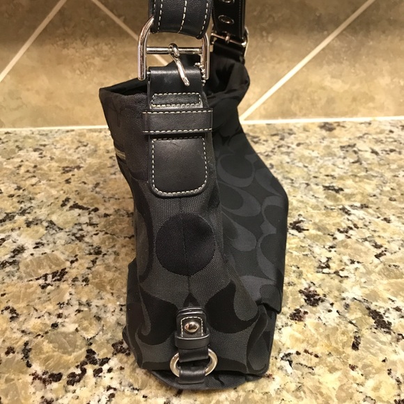 Authentic Black Coach Bag - Picture 5 of 8