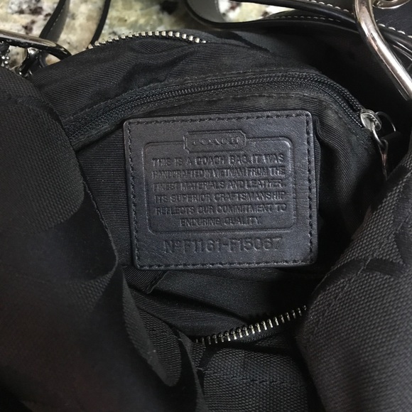 Authentic Black Coach Bag - Picture 8 of 8