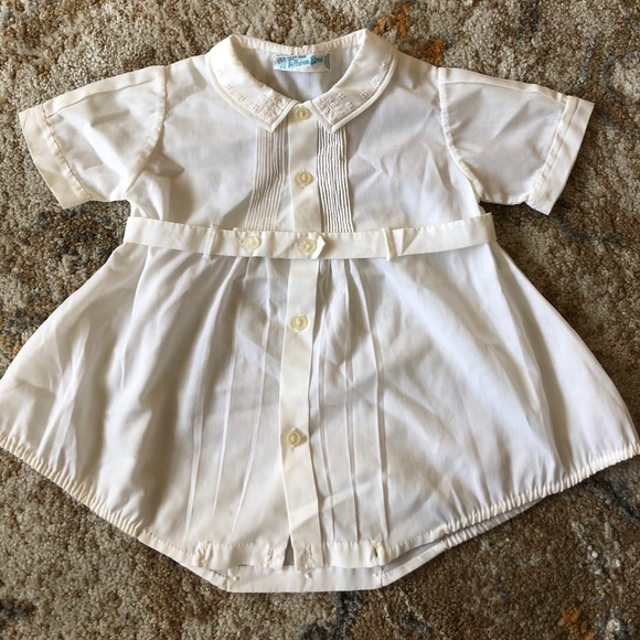 Other - Vintage Christening Romper