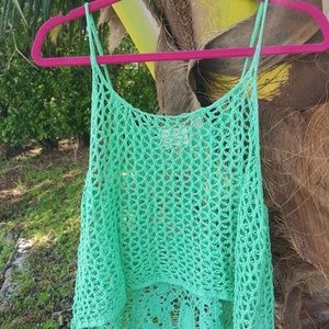 Pins & Needles Crochet Tank
