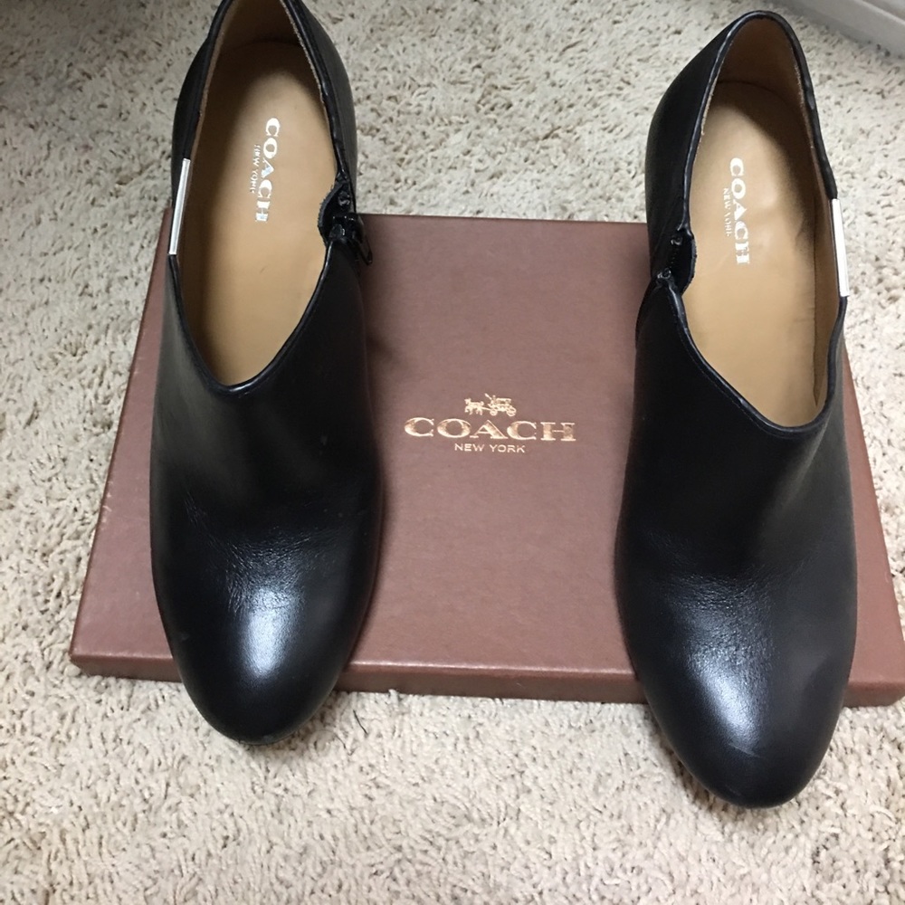 Coach booties