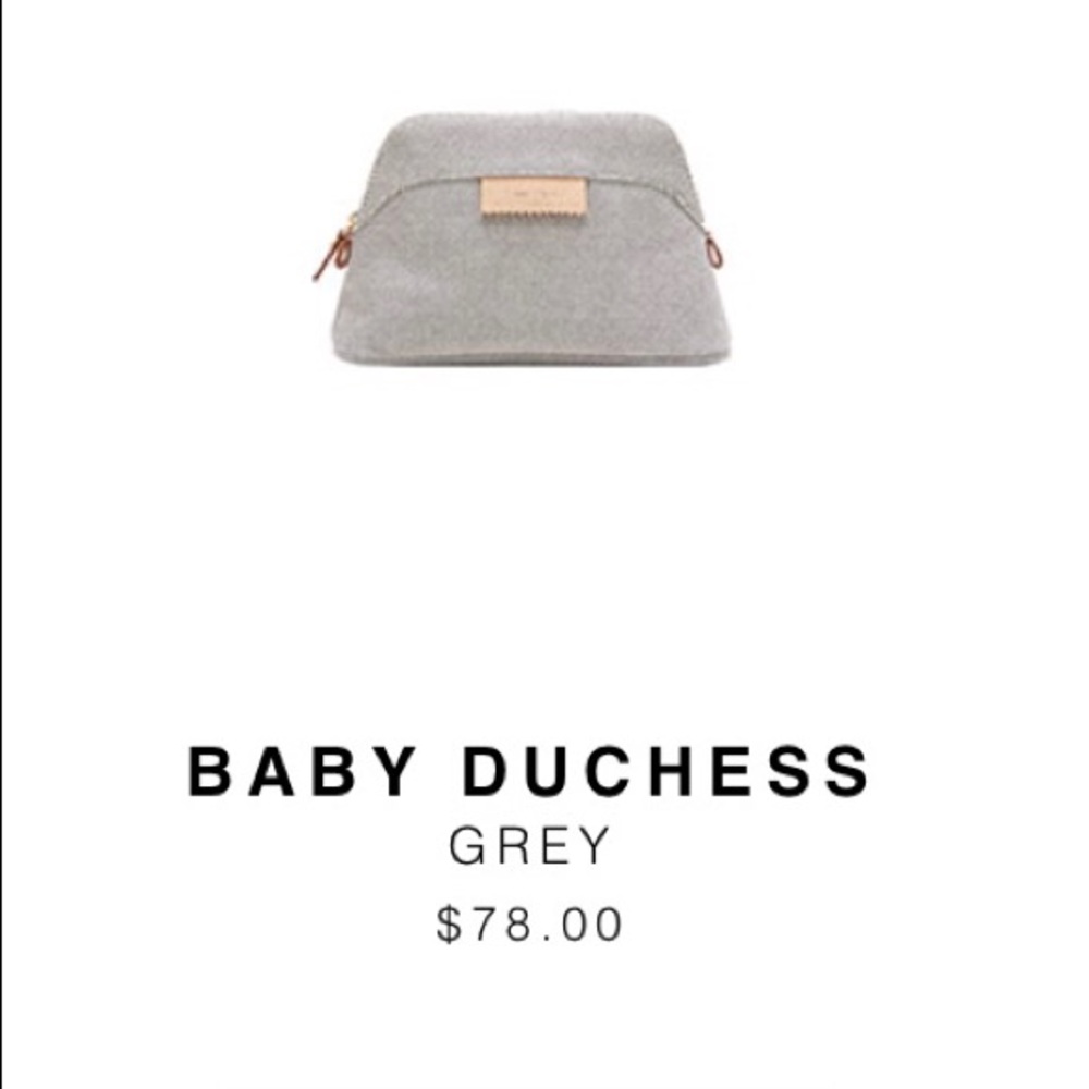 India Hicks Baby Duchess (grey) new; never used