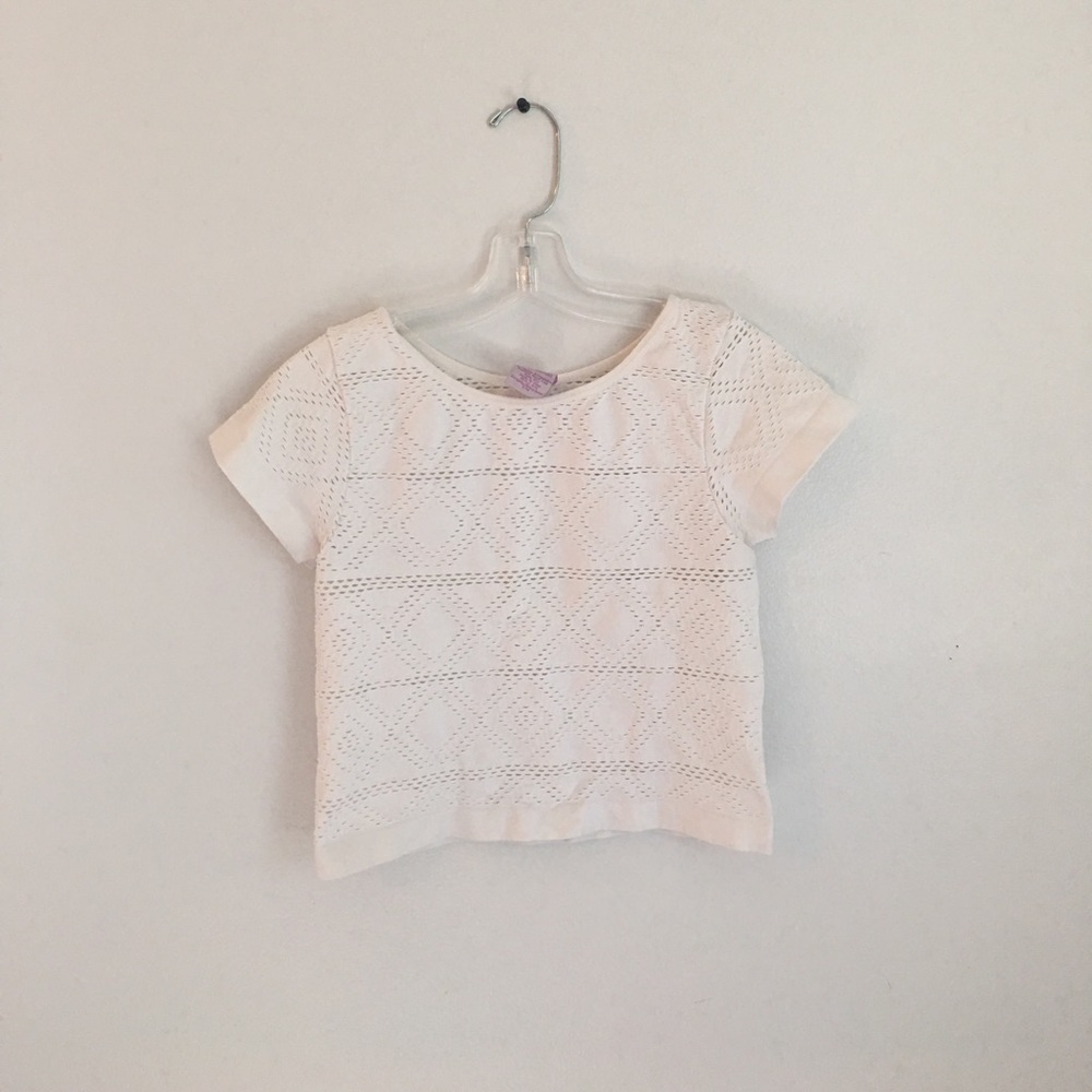 WHITE CROP TOP!!!!