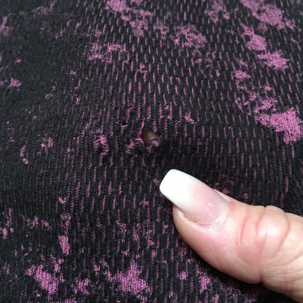 Reversible sinful long sleeve shirt