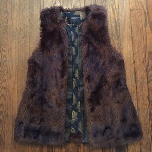 Sanctuary faux fur vest