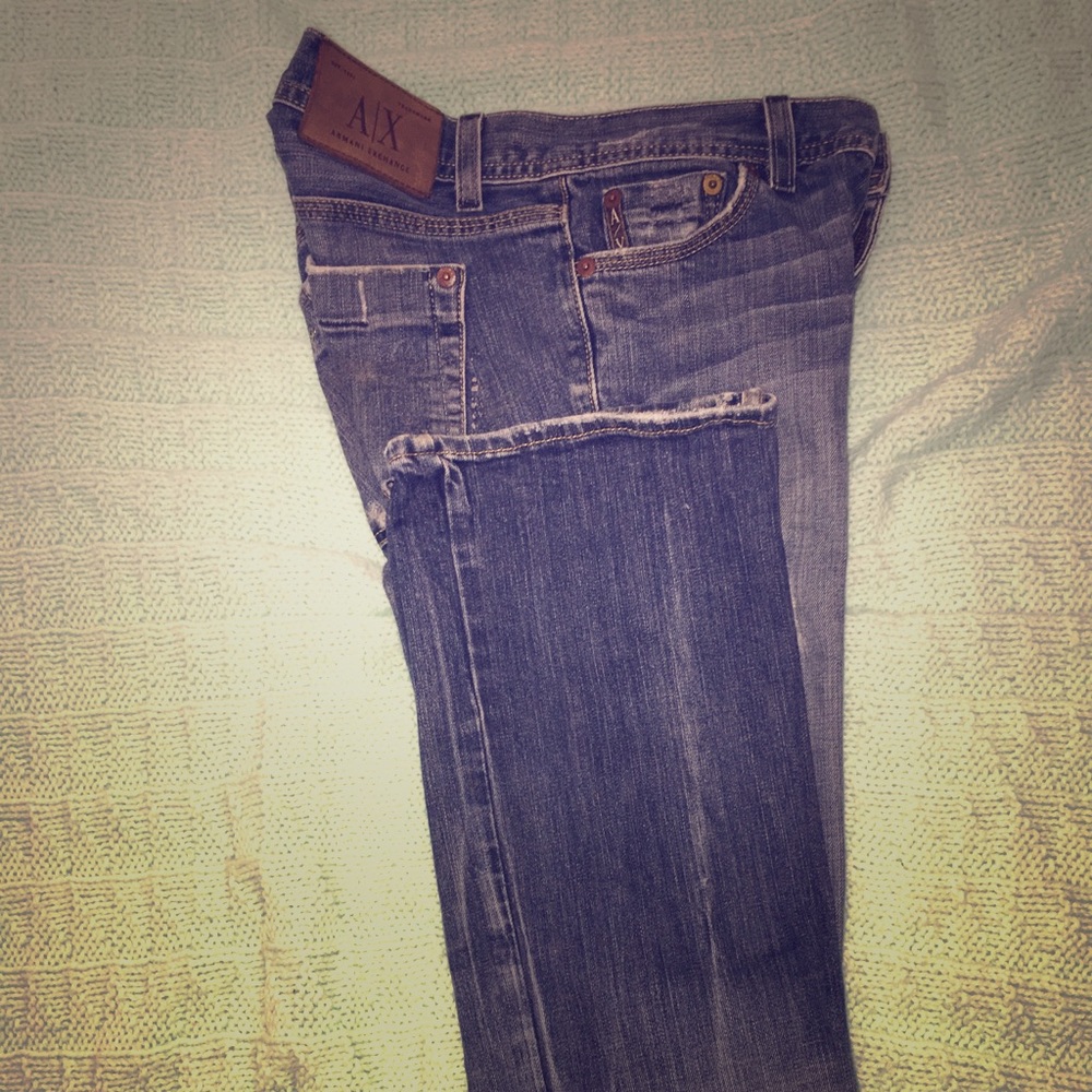 Armani exchange flare jeans