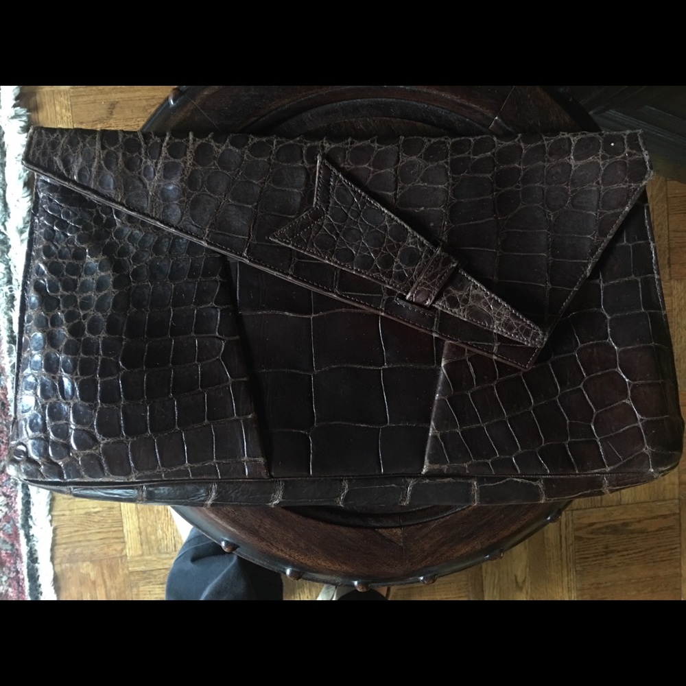 Alligator Clutch (Vintage)
