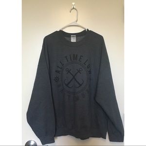 All Time Low Crewneck Sweatshirt! Worn Once!