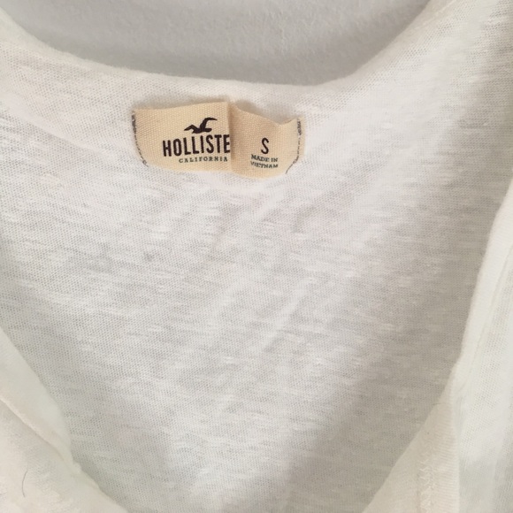 HOLISTER CROP TOP V NECK W POCKET - Picture 3 of 3