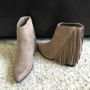 Brand New Fringe Booties!