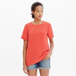 madewell tailored tee