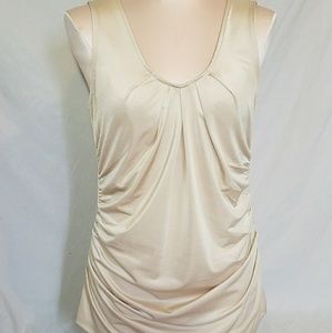 NY&Co shimmery gold tank top