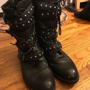 BCBG punk boots